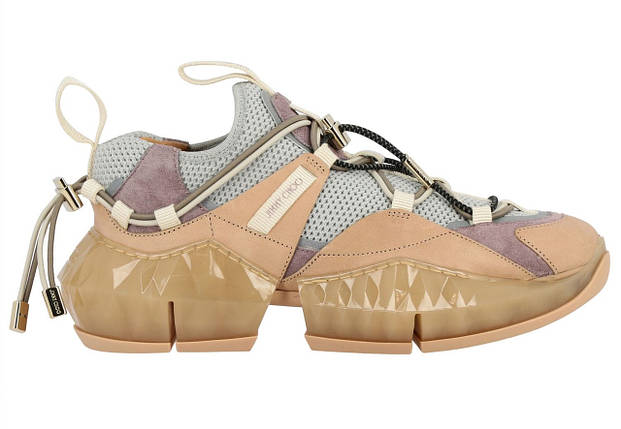 Кросівки Jimmy Choo Diamond Trail Trainers Pink, фото 1
