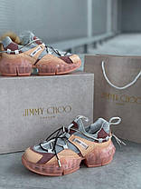 Кросівки Jimmy Choo Diamond Trail Trainers Pink, фото 4