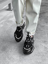 Кросівки Jimmy Choo Diamond Trail Trainers Black, фото 5