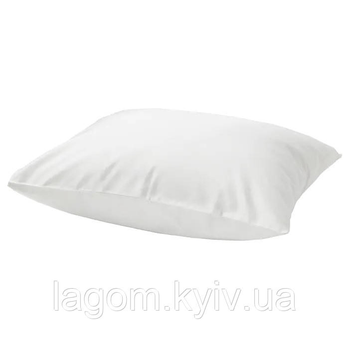 Наволочка біла IKEA NATTJASMIN 50x60 см ІКЕА НАТТЯСМІН