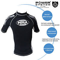 Рашгард для MMA Power System 001 Dragon XL Black/Whitealleg Качество