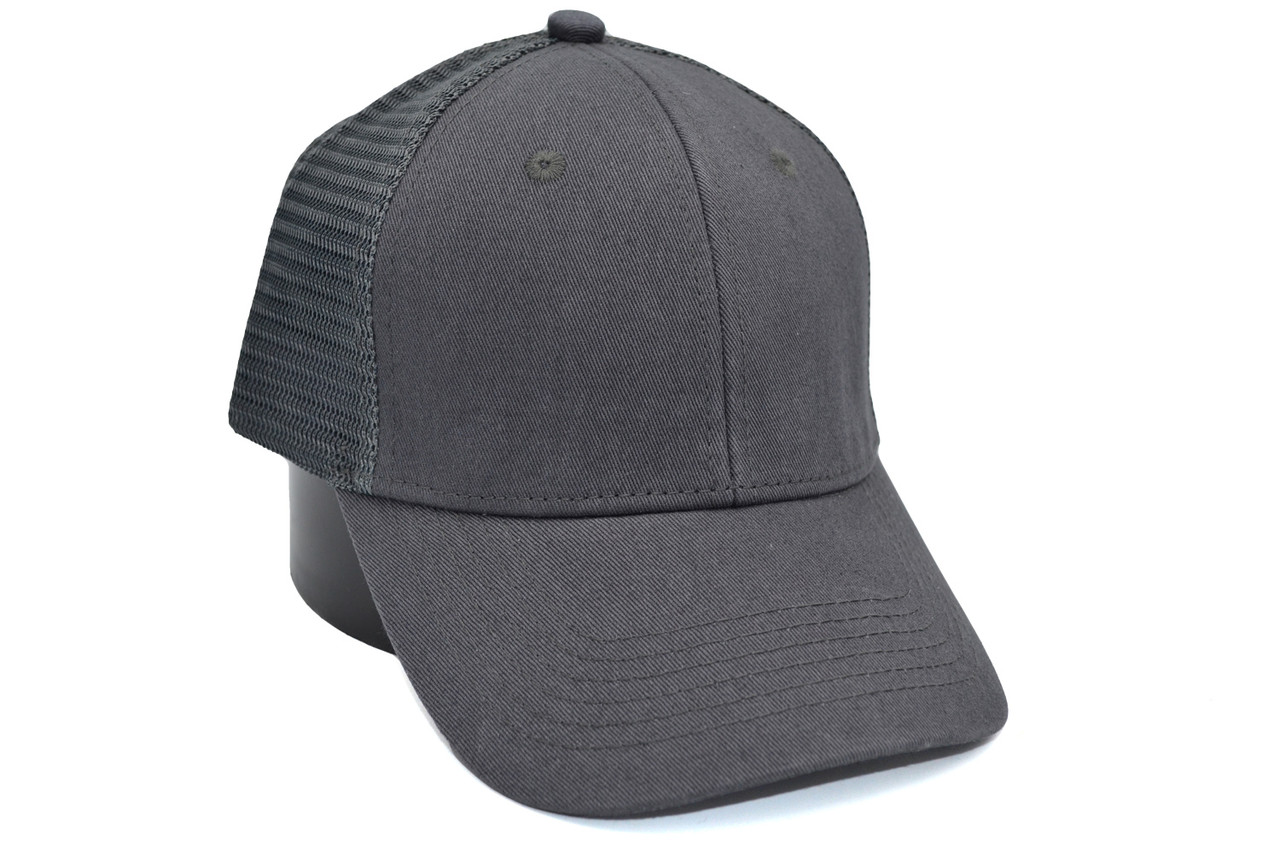 Бейсболка Classic сітка однотонна 56-59 см сіра (C 0919-519)
