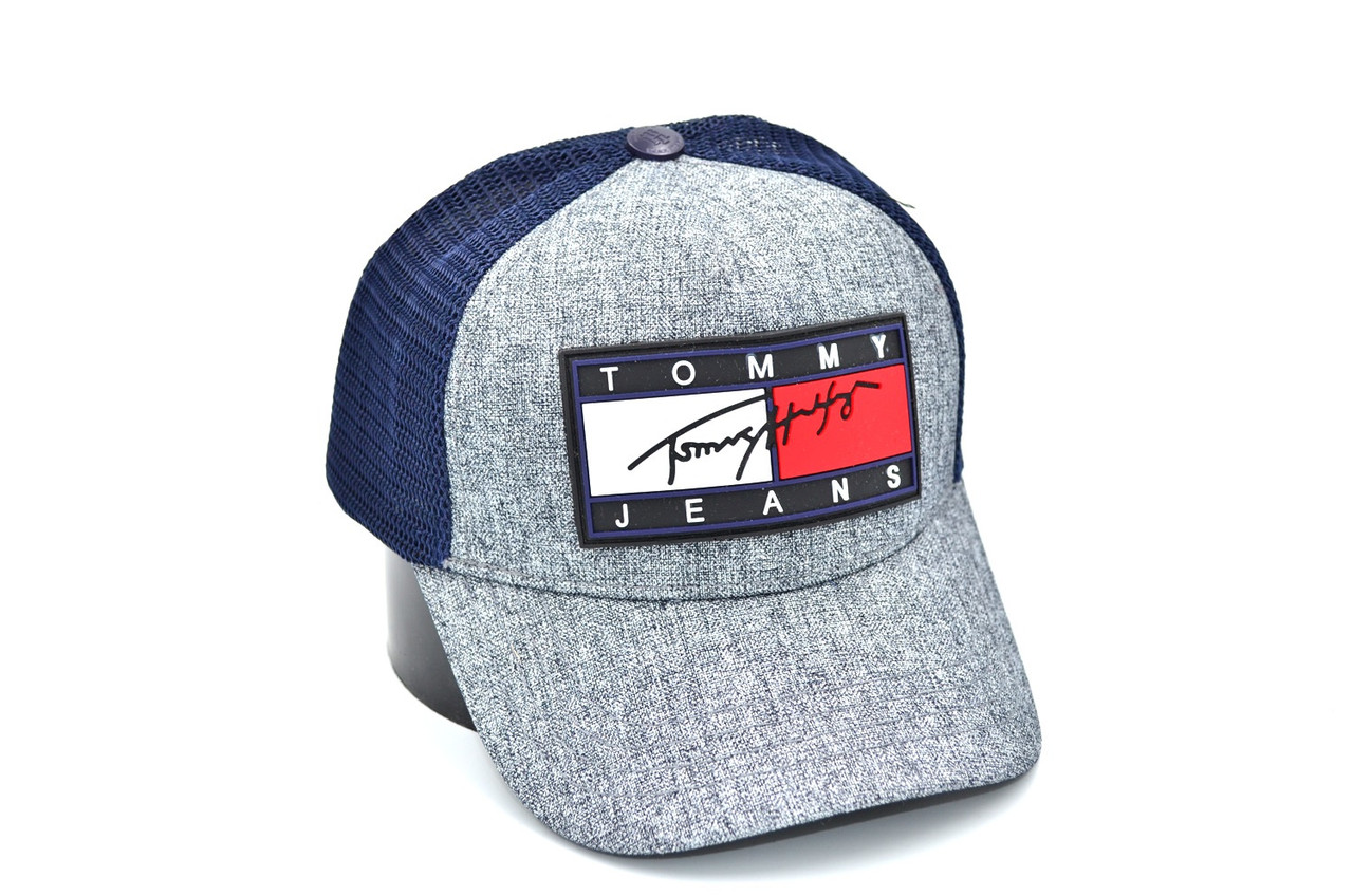 Дитяча Бейсболка тракер-сітка Classic 53-55cm Світло-сірий меланж (CL 30319-65)