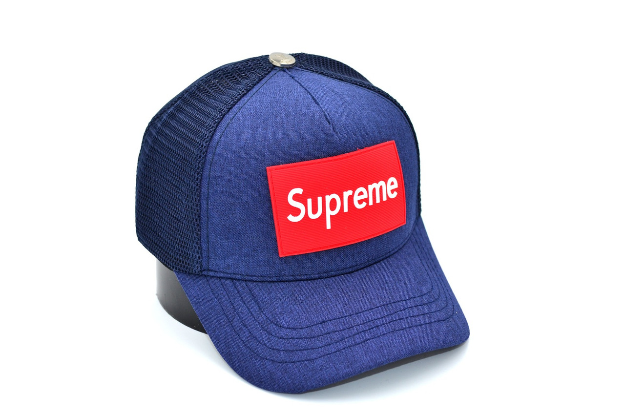 Дитяча Бейсболка тракер-сітка Classic Supreme 53-55cm синя (CL 30319-81)