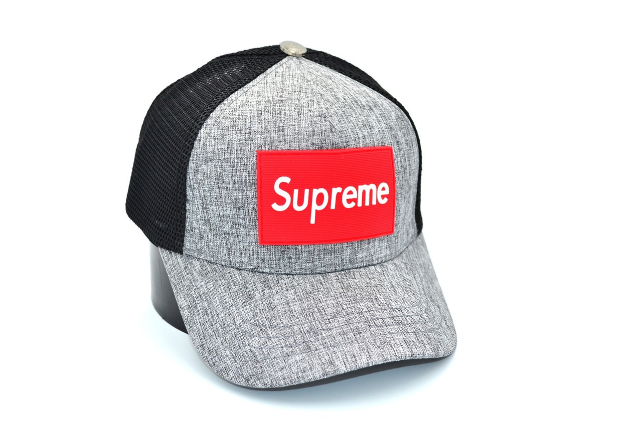 Дитяча Бейсболка тракер-сітка Classic Supreme 53-55cm Світло-сірий меланж (CL 30319-83)