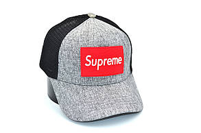 Дитяча Бейсболка тракер-сітка Classic Supreme 53-55cm Світло-сірий меланж (CL 30319-83), фото 1