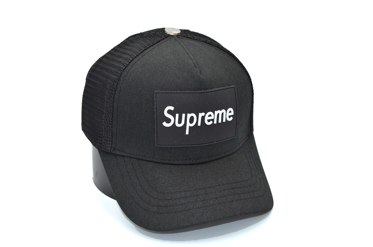 Дитяча Бейсболка тракер-сітка Classic Supreme 53-55cm чорна (CL 30319-84)