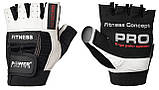 Рукавички для фітнесу Power System PS-2300 Fitness Black/White XXL, фото 4