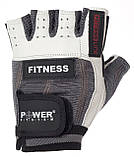 Рукавички для фітнесу і важкої атлетики Power System Fitness PS-2300 Grey/White XXL, фото 4