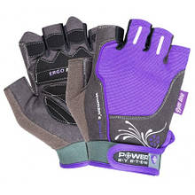 Рукавички для фітнесу і важкої атлетики Power System woman's Power PS-2570 жіночі Purple S