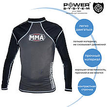 Рашгард для MMA Power System 010 Combat M Grey/Black