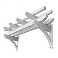 Пергола-козырёк "Бантало" зефир