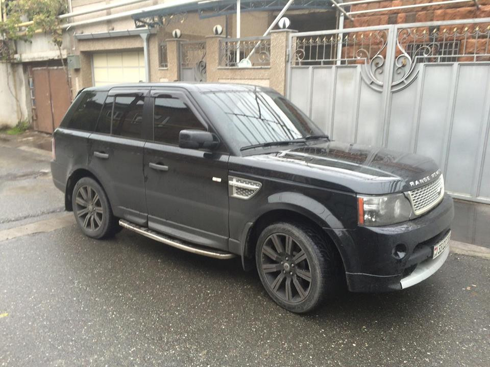 Дефлектори вікон (вітровики) LAND ROVER Range Rover Sport 2005 Cobra tuning L10405