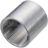 Муфта Ду32 (1 1/4") нержавіюча В-В