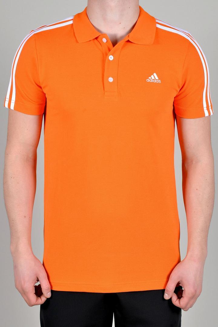 Стильна молодіжна спортивна футболка Adidas Classic (0029-6) з принтом, 100% бавовна