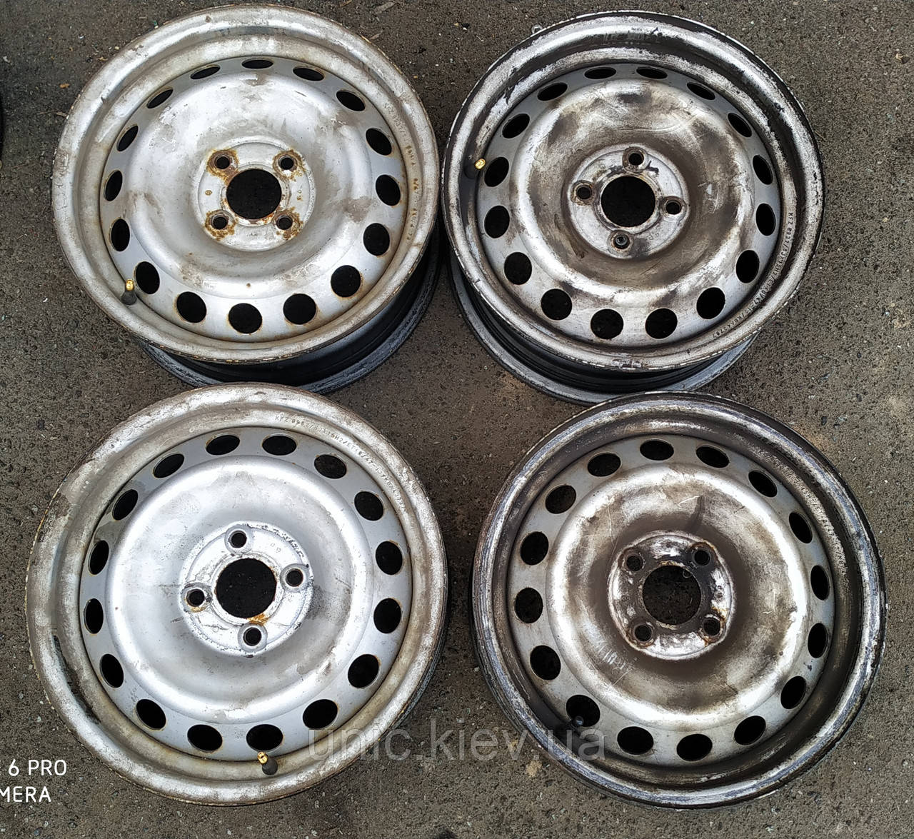 Диск колісний сталевий Рено б / в, фото 1