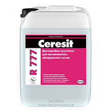 Ґрунтовка CERESIT R 777 дисперсійна для поглинаючих мінеральних основ, 10 кг