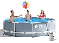 Каркасный бассейн Intex 26702, 305 x 76 см (фильтр-насос.1 250 л/ч)