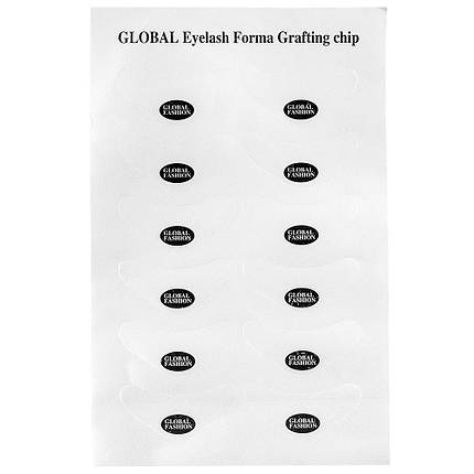 Патчі під шкіру очей самоклеючі Global Fashion, 12 шт, фото 1