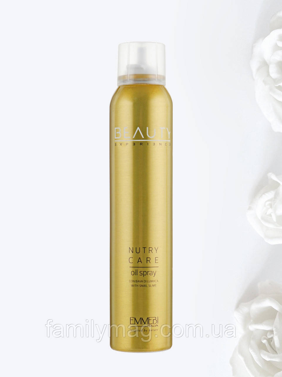 Відновлююча олія для волосся Beauty Experience Nutry Care Oil Spray Emmebi Italia 200 мл