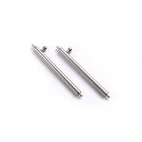 Шпильки с карабином для часового ремешка шириной 22 мм, диаметр - 1,5 мм (2 комплекта из 2-х штук)