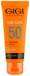 Крем зволожувальний захисний SPF 50 GiGi Sun Care Daily Moisture SPF 50 75 мл