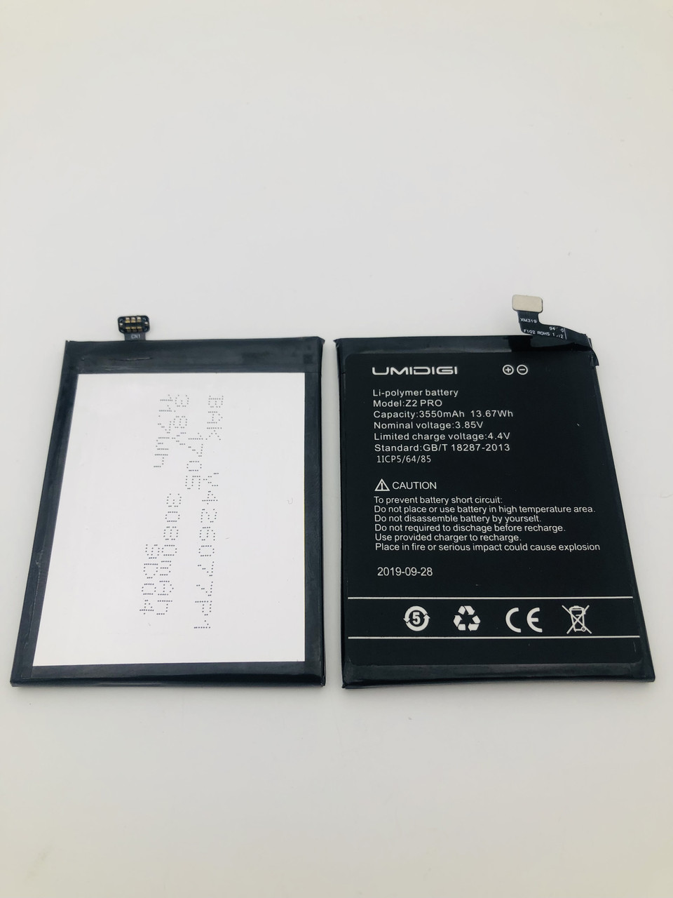 Акумулятор для мобільного телефону UmiDigi Z2/UmiDigi Z2 Pro, (Li-polymer 3.85 V 3550mAh)