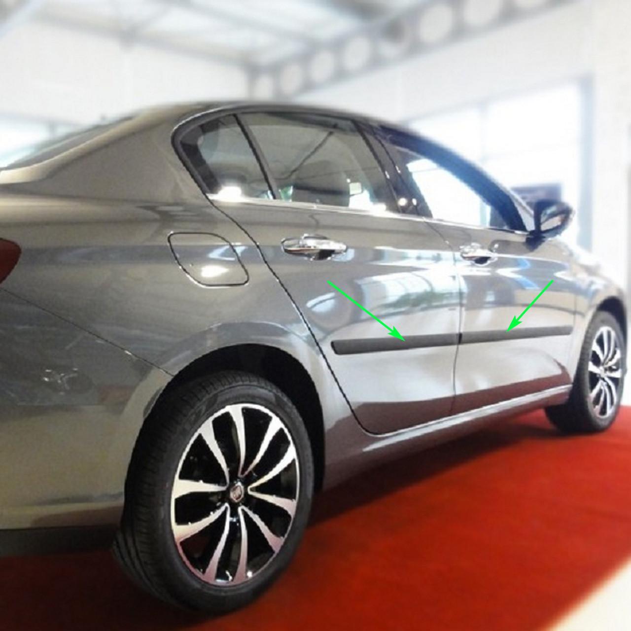 Молдинги на двері для Fiat Tipo 2015-2021, фото 1
