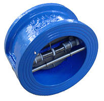 Клапан 19ч21р ДУ 50 зворотній міжфланцевий двопелюстковий підпружинений