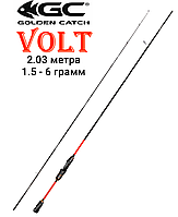 Спиннинг 2.03 м тест 1.5-6 гр GC Volt VLS-682ULT