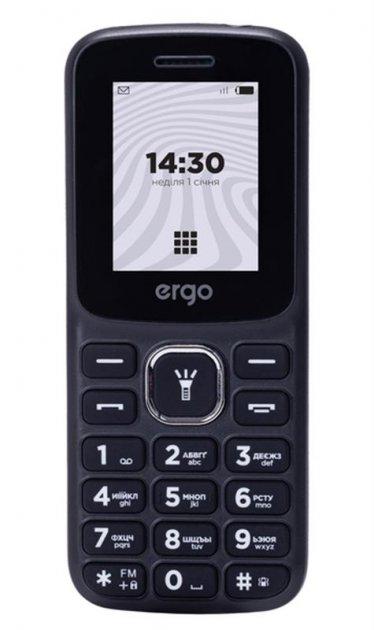 Мобільний телефон Ergo B182 black