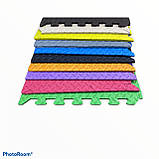 Килимок-пазл EVA , набір 6 шт., 1,40 м2, 50х50 см, т. 10 мм щільність 80-100 кг/м3 TERMOIZOL®, фото 4