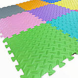 Килимок-пазл EVA , набір 12шт., 1,08 м2, 30х30 см, т. 10 мм щільність 80-100 кг/м3 TERMOIZOL®, фото 8