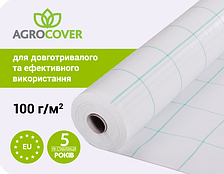 Агротканина 100г/кв.м 2,1м х 100м Agrocover, біла, поліпропіленова, Juta, Чехія