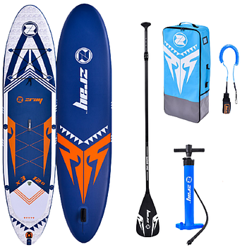 Сапборд ZRAY DUAL DELIXE D2 10'8" 2021 — надувна дошка для САП серфінгу, sup board