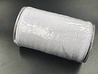 Резинка для одежды цвет белый ширина 0.8 мм, длина - 100м.