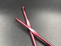 Крючок для вязания ( цветные)№6мм