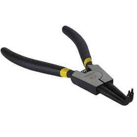 Знімач для зовнішніх стопорних кілець (вигнуті губки, розтискання) Сталь 41048, 180 мм