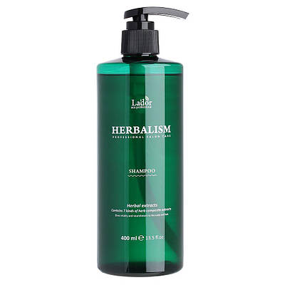 Заспокійливий трав'яний шампунь Lador Herbalism Shampoo 400 ml