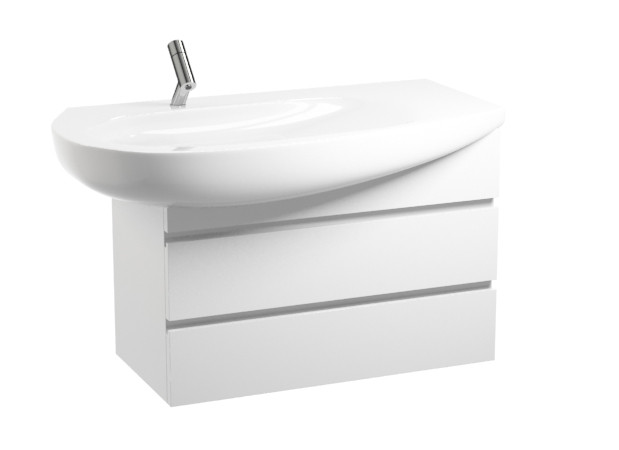ALESSI ONE тумба 480*320*730мм, білий глянець