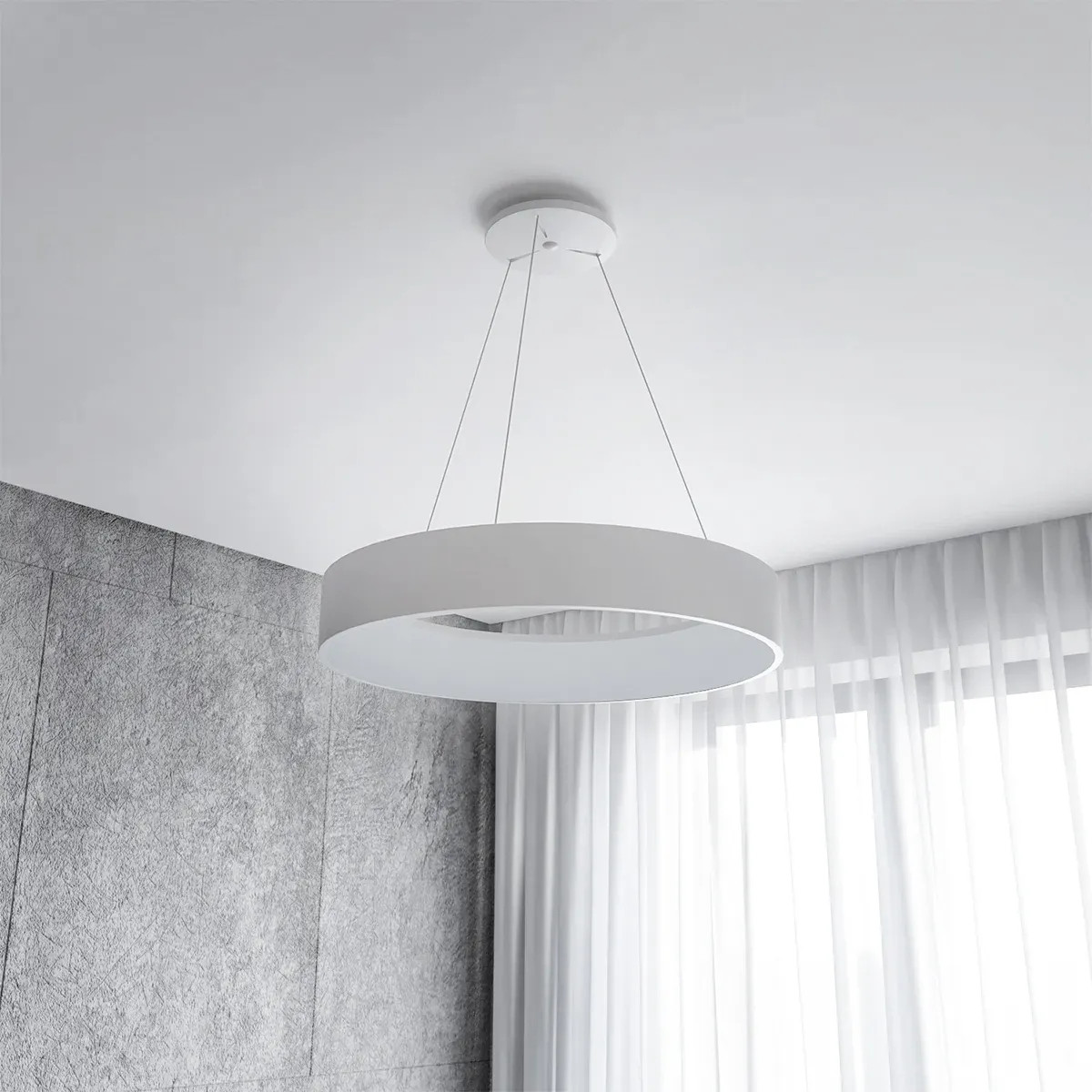 Підвісний світильник MJ-Light 3945-842RP 42W WH 4000K