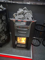 Піч Harvia 20 Pro на дровах для лазні та сауни без виносу зі склом, фото 5