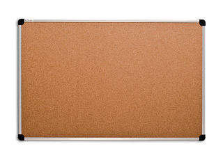 Дошки для оголошень, пробкові дошки.