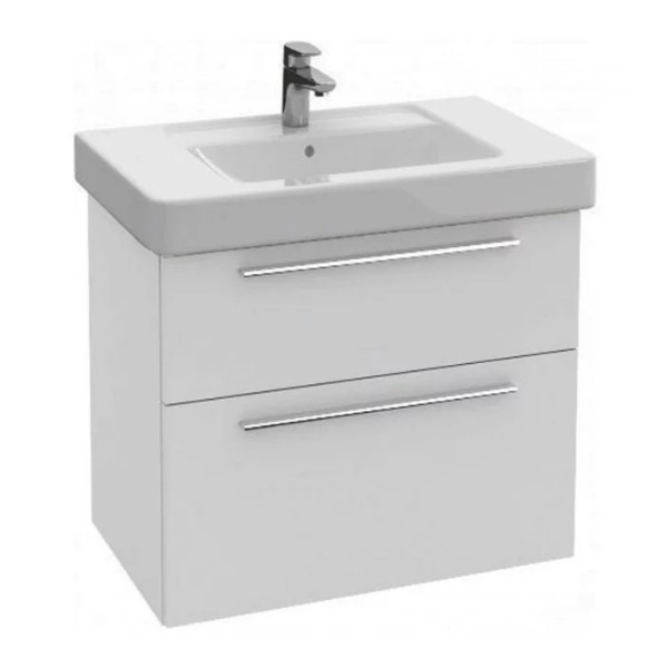 VERITY DESIGN тумба 75*57,5*45см, підвісна, колір білий глянець