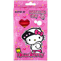 Пластилін "Kite" Hello Kitty 12 кольор. 200гр воск. №HK21-086(1)