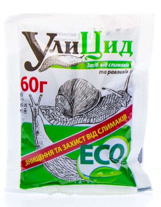 Улицид Еко засіб від слимаків і равликів 60 г, Агромаг, фото 1