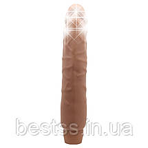 Реалістичний вібратор з мультишвидкісною вібрацією Barbara Jack Flesh, фото 3