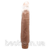 Реалістичний вібратор з мультишвидкісною вібрацією Barbara Jack Flesh, фото 4