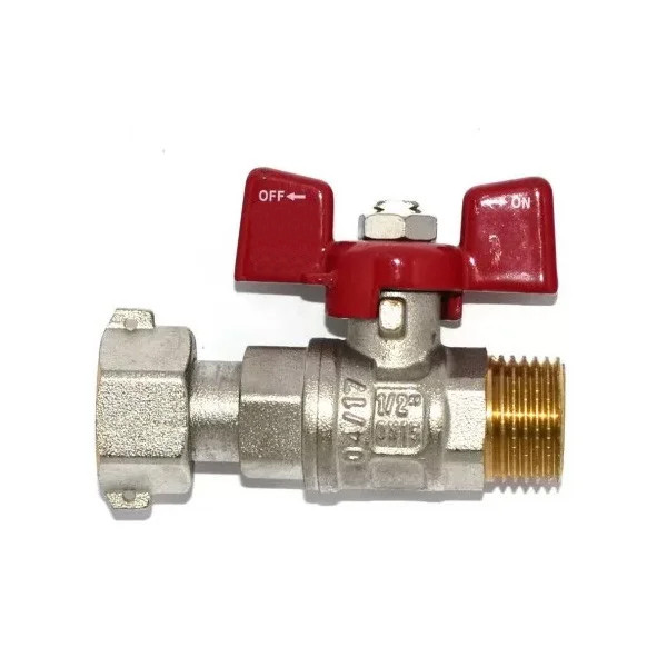 Кран кульовий KP 3/4' ГШБ з накидною гайкою 220