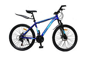 Велосипед SPARK TRACKER 26-AL-18-AM-D (Синій з блакитним)